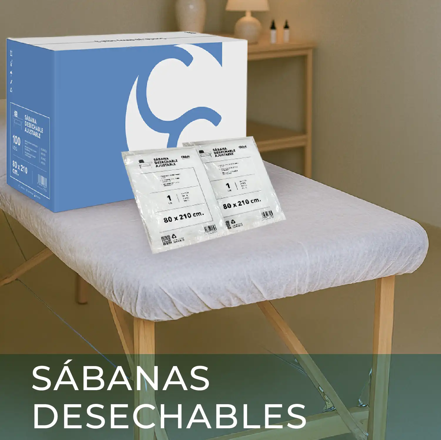 Sábanas desechables camilla